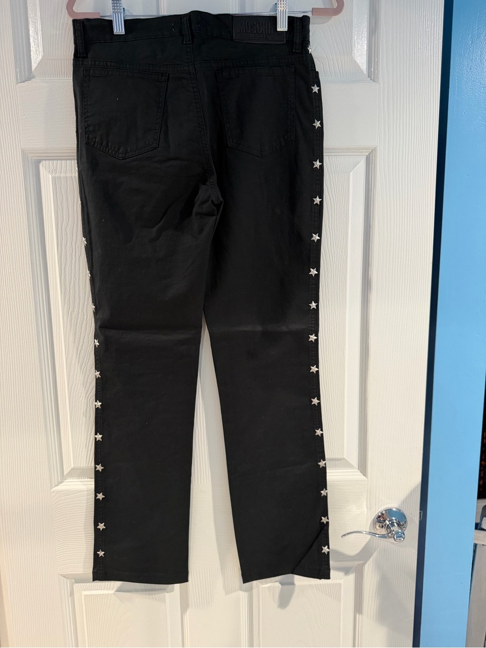 Women’s Black Star-Trim Moschino Jeans